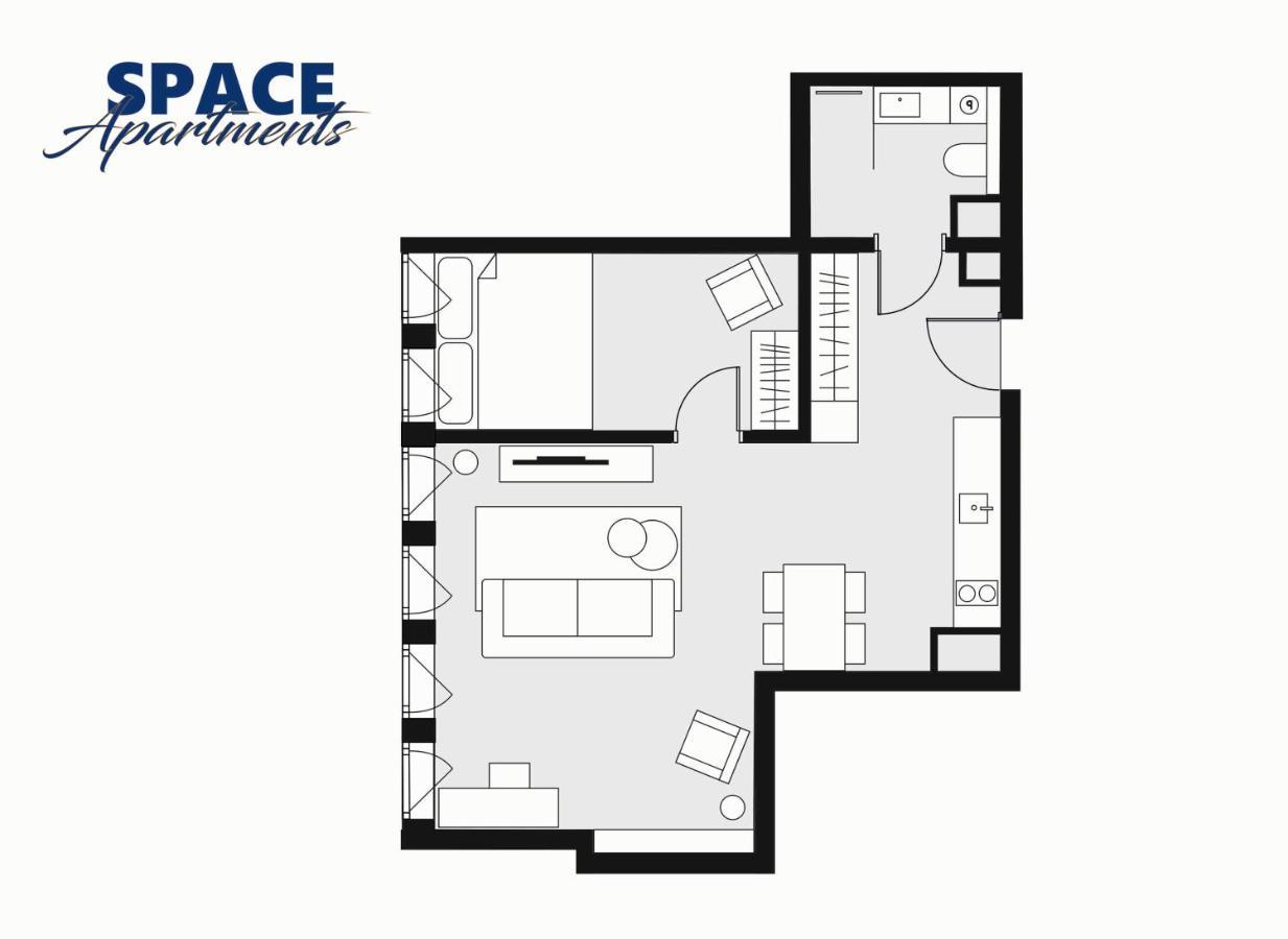 Space Apartments Štetín Exteriér fotografie
