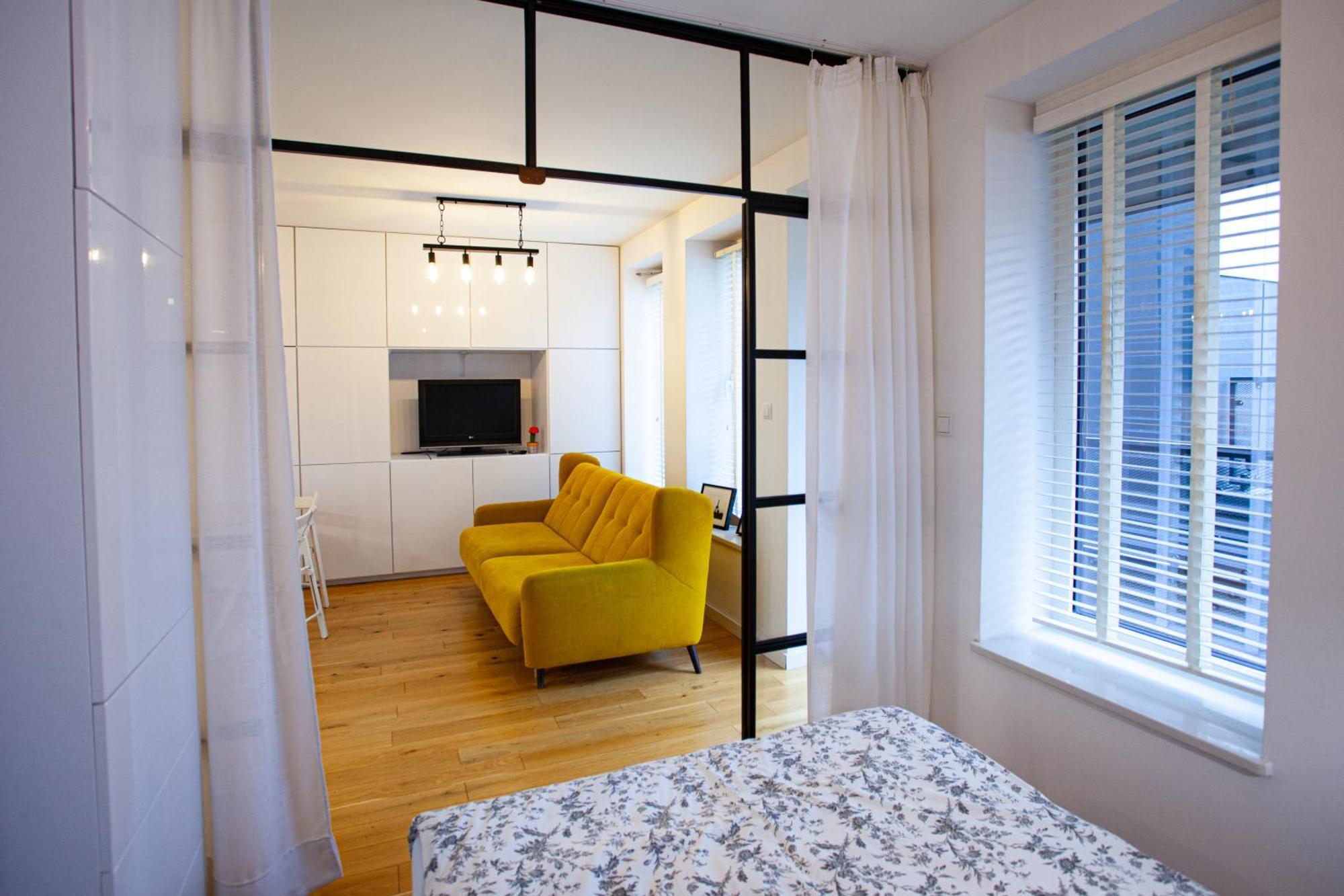 Space Apartments Štetín Pokoj fotografie
